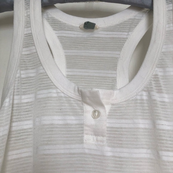 FOSSIL Y2K White Burnout Racerback Tank XS - Picture 8 of 14